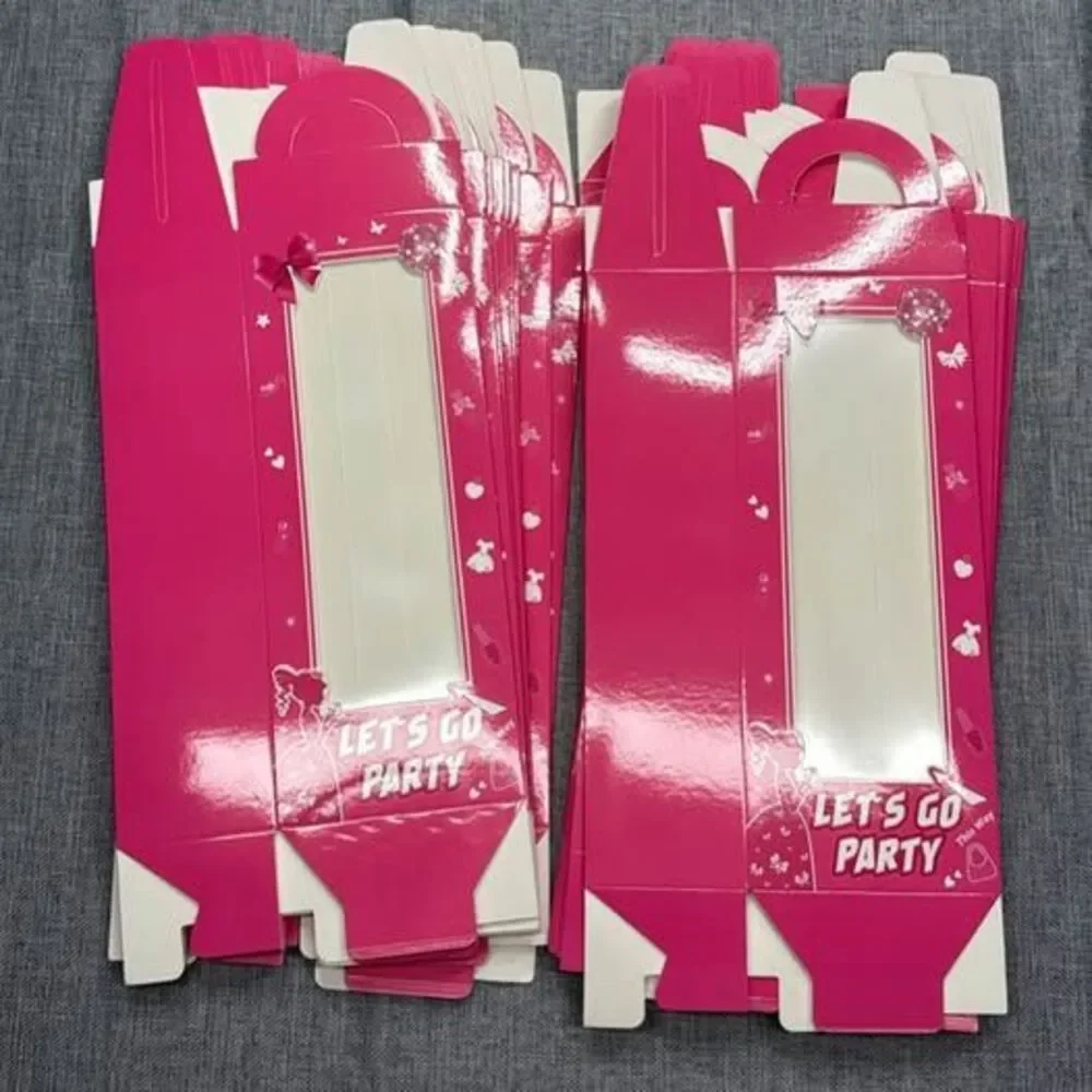 18 Pink Doll Gift Boxes